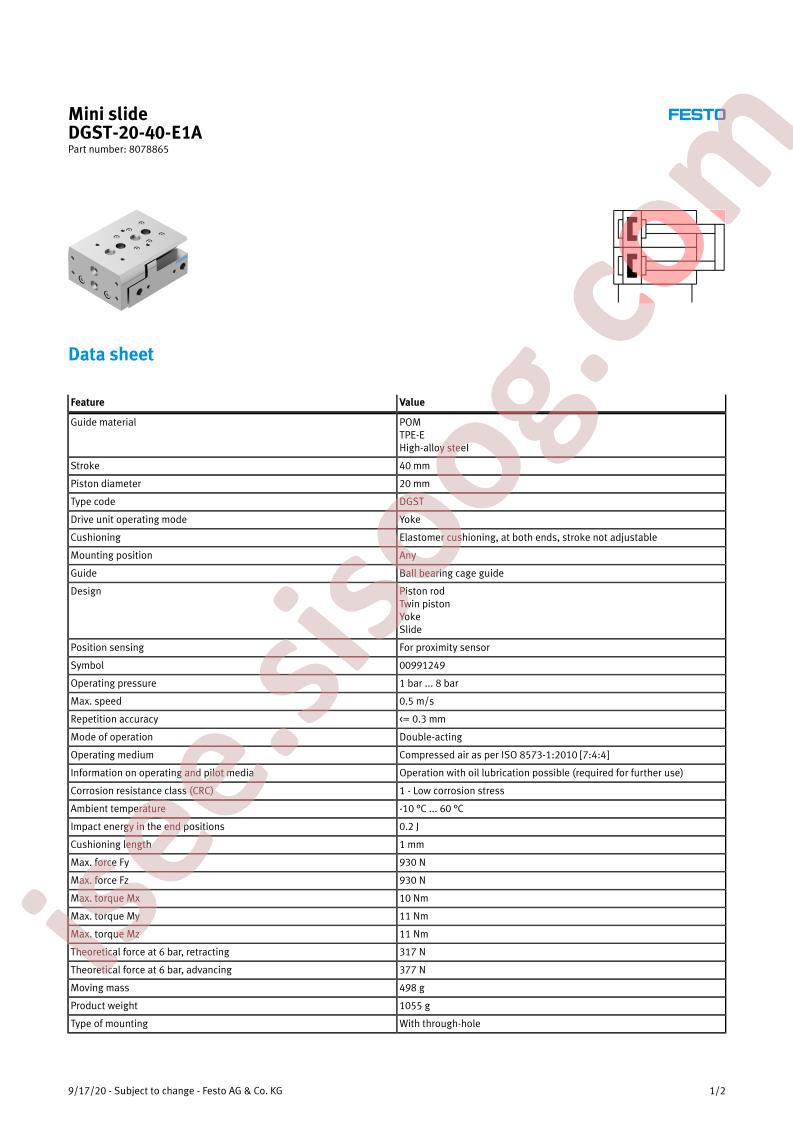 DGST-20-40-E1A