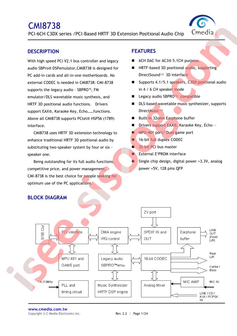 CMI8738