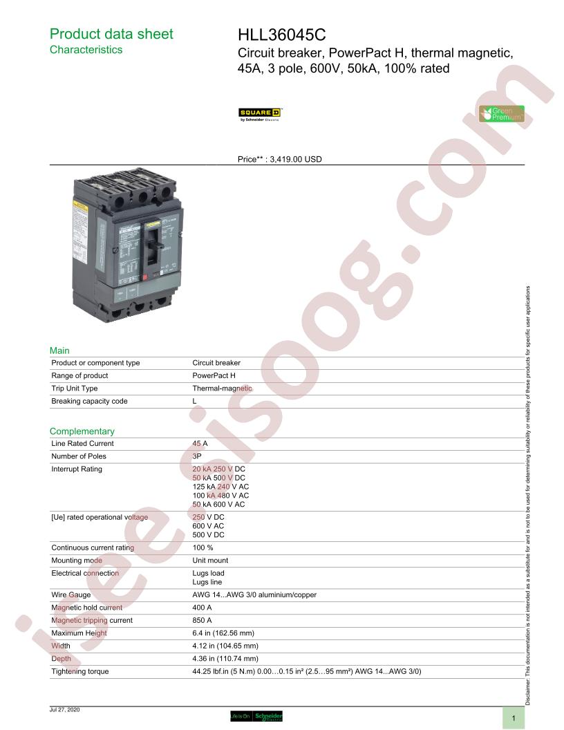 HLL36045C