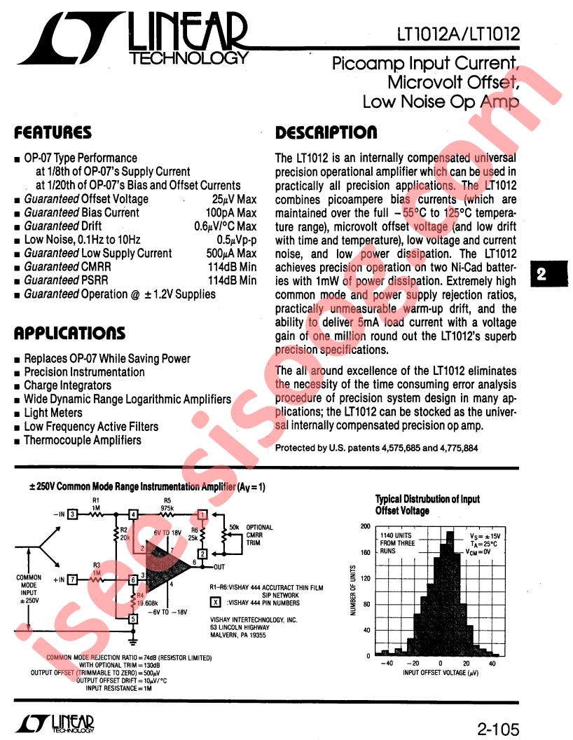 LT1012A