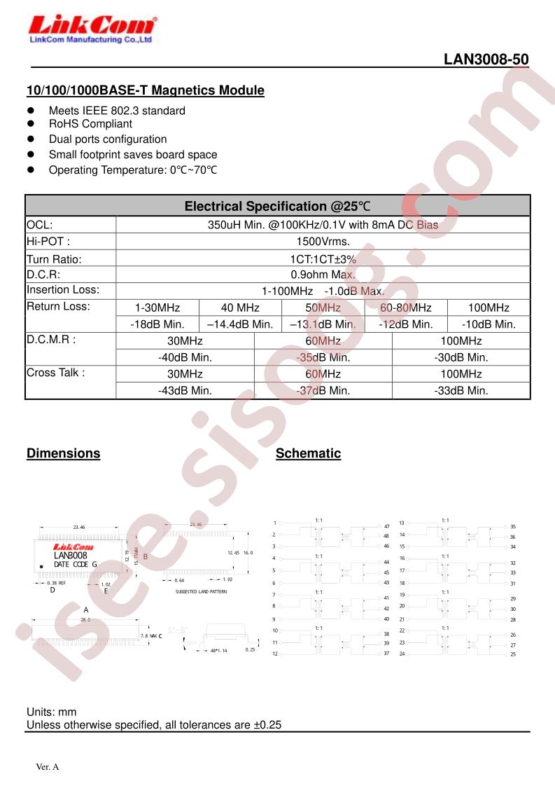 LAN3008-50
