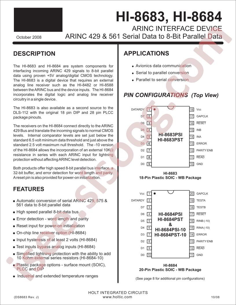 HI-8683PDTF