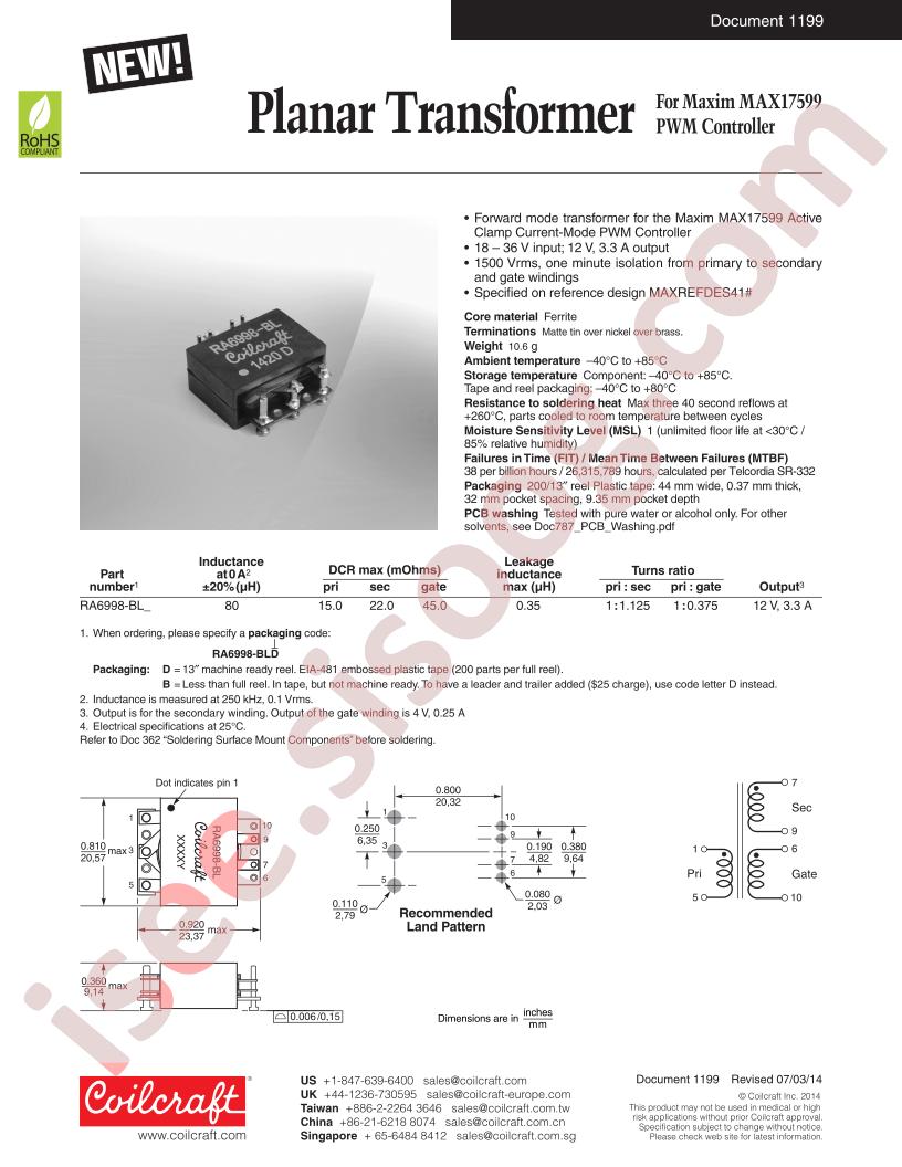 RA6998-BLD