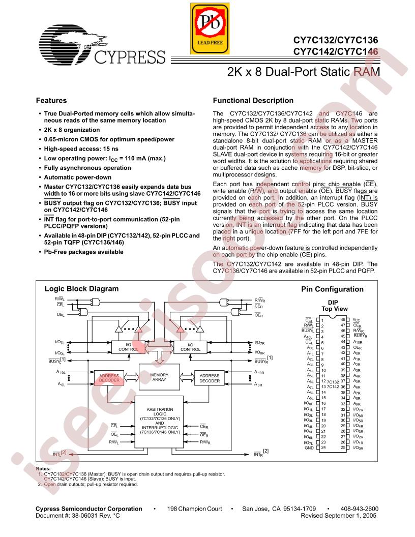 CY7C146-45LMB