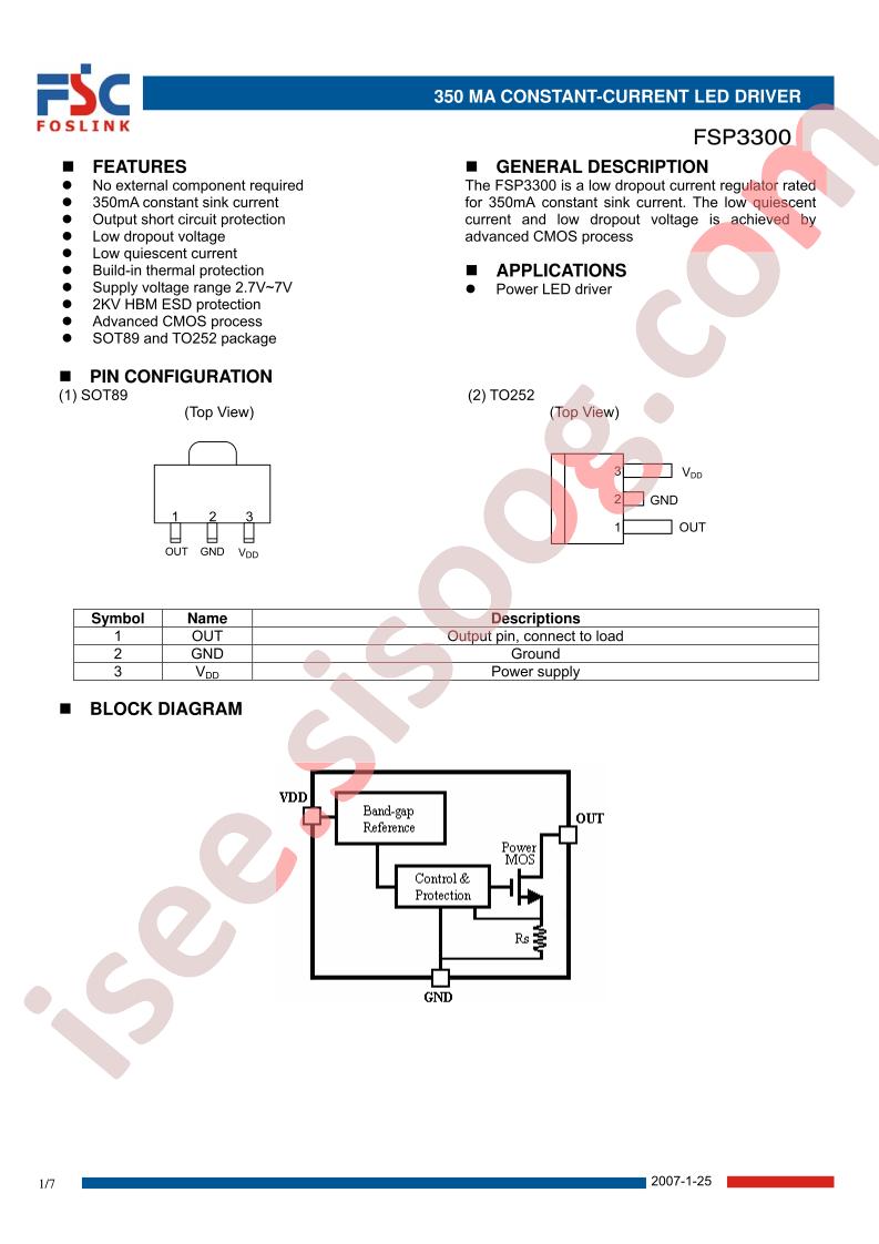 FSP3300YAD