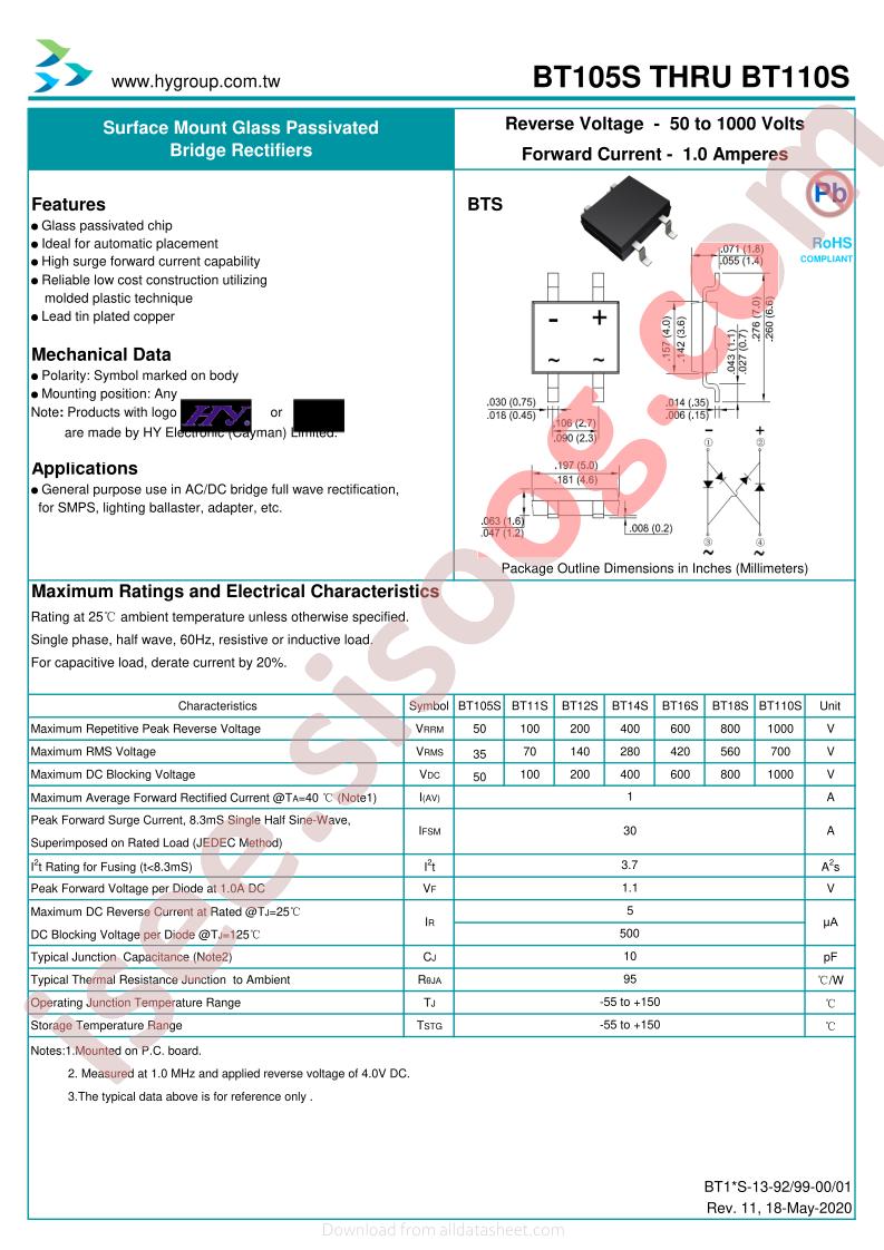 BT105S
