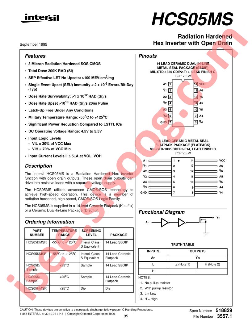 HCS05MS