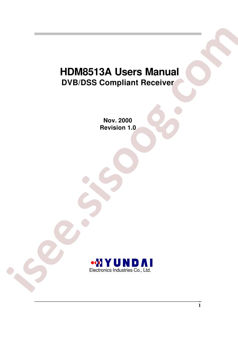 HDM8513A