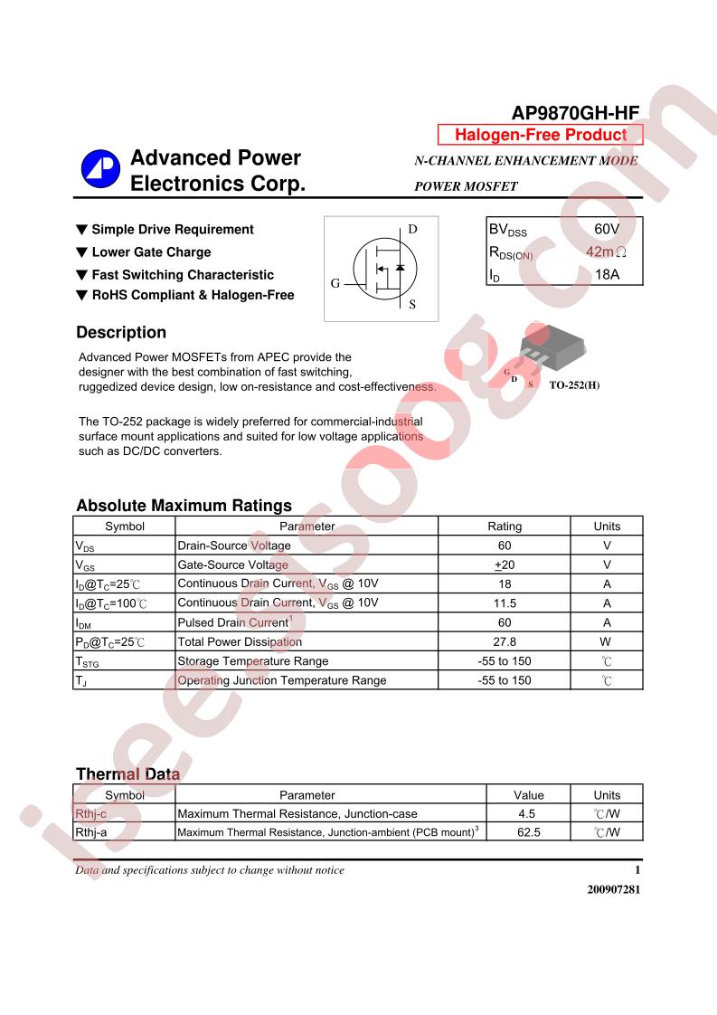 AP9870GH-HF