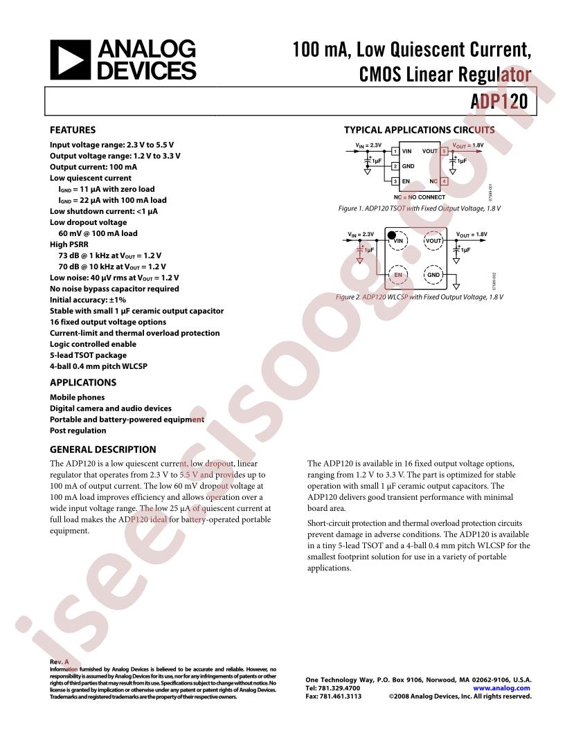 ADP120-18-EVALZ