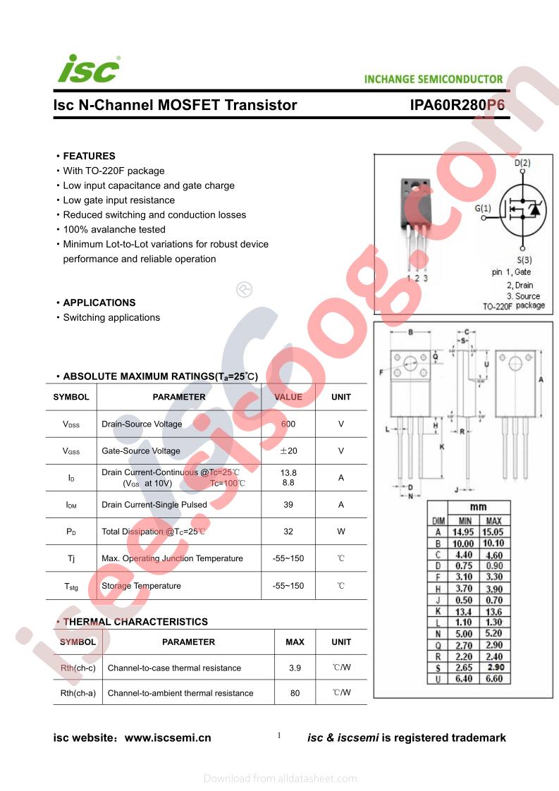 IPA60R280P6