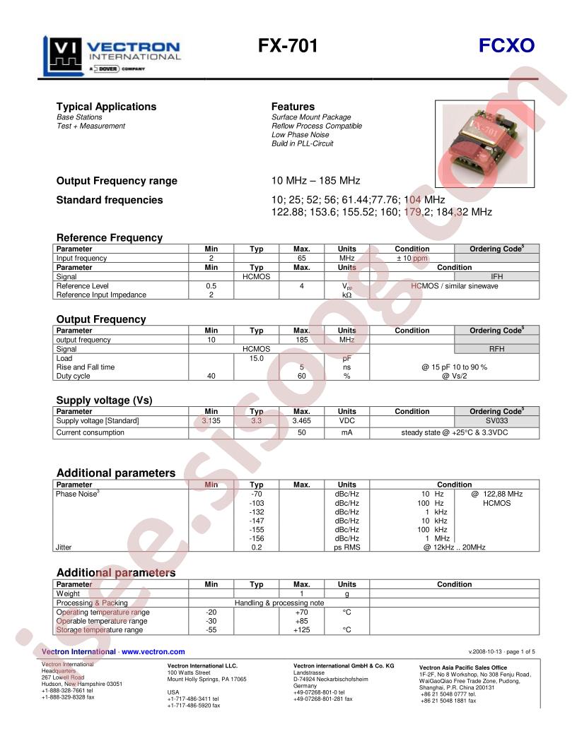 FX-701