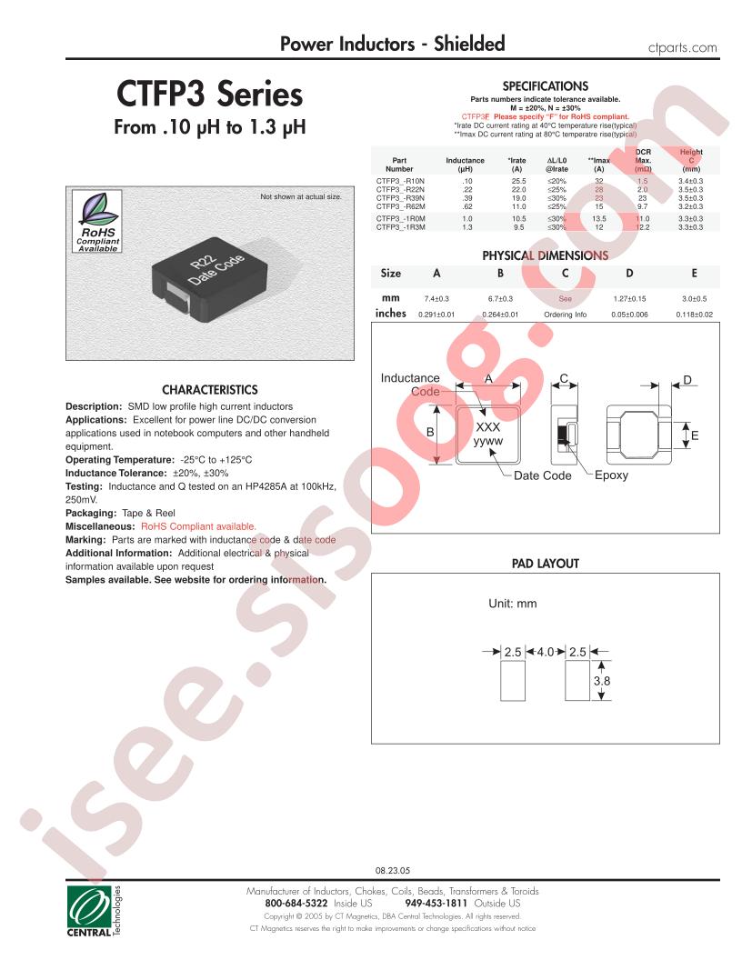 CTFP3-1R3M