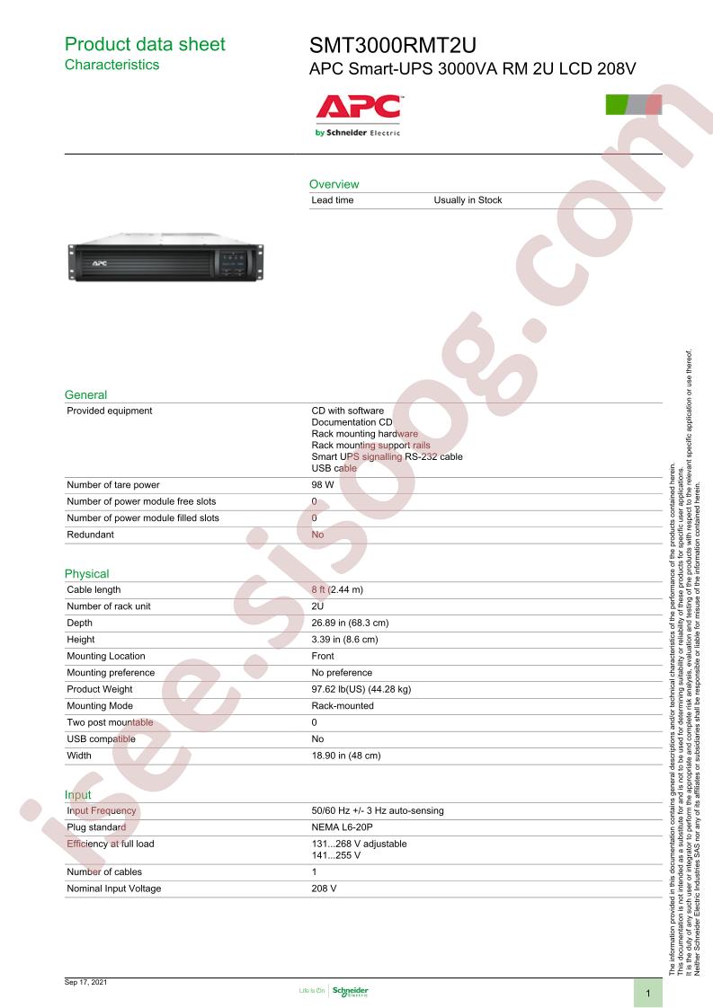 SMT3000RMT2U
