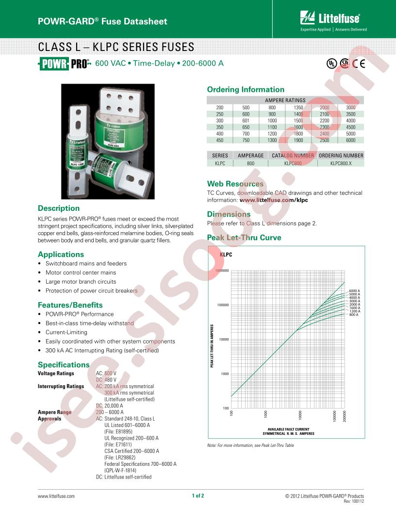 KLPC800.X