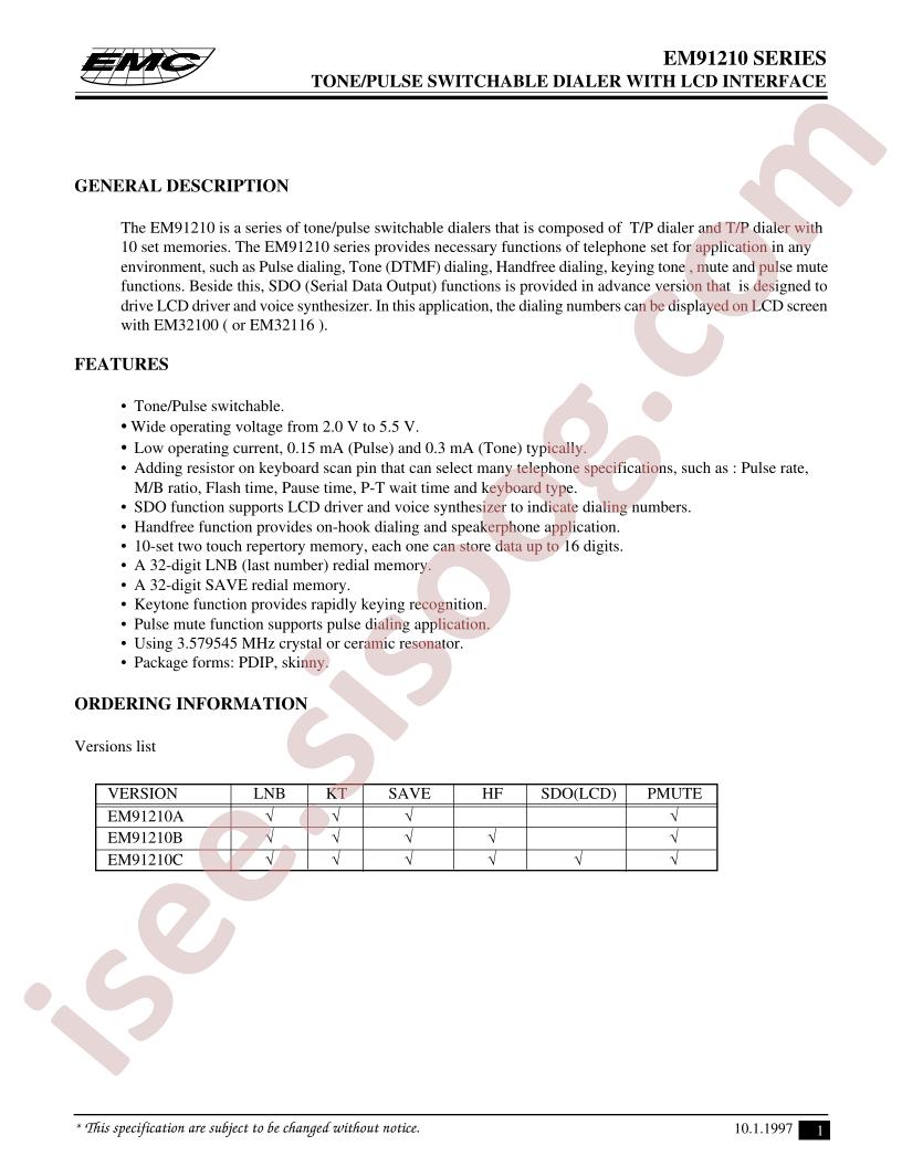 EM91210A