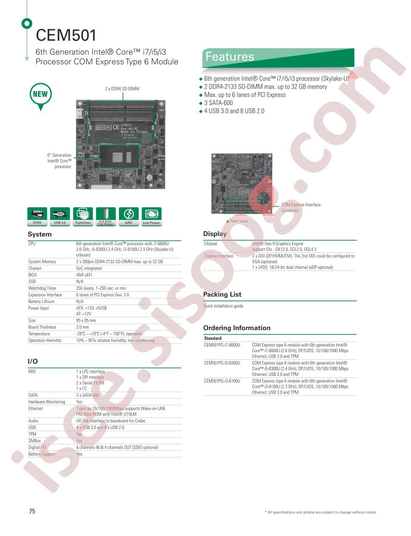 CEM501