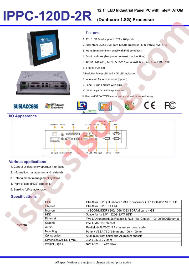 IPPC-120D-2R