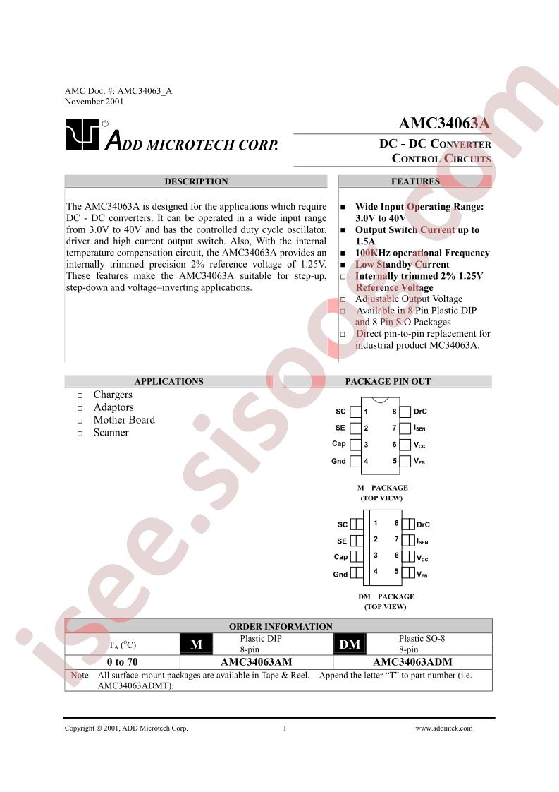 AMC34063A
