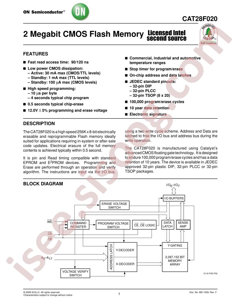 CAT28F020HA-90T