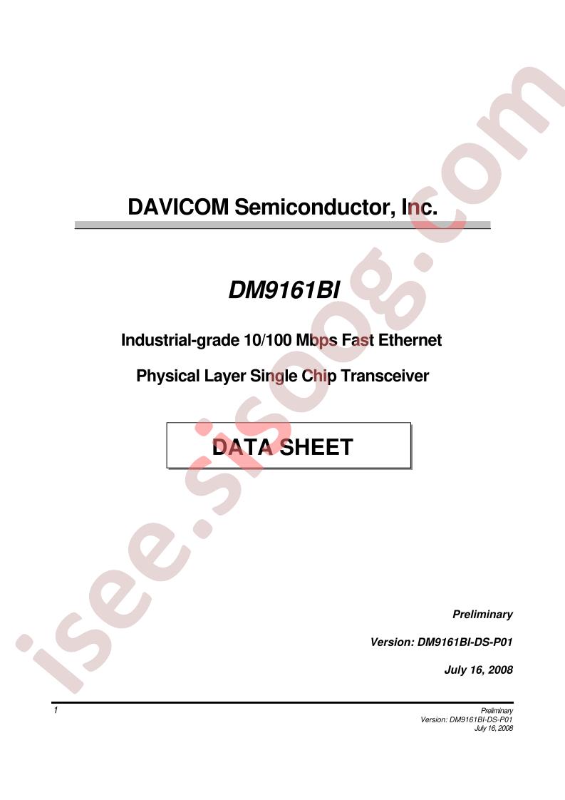 DM9161BI