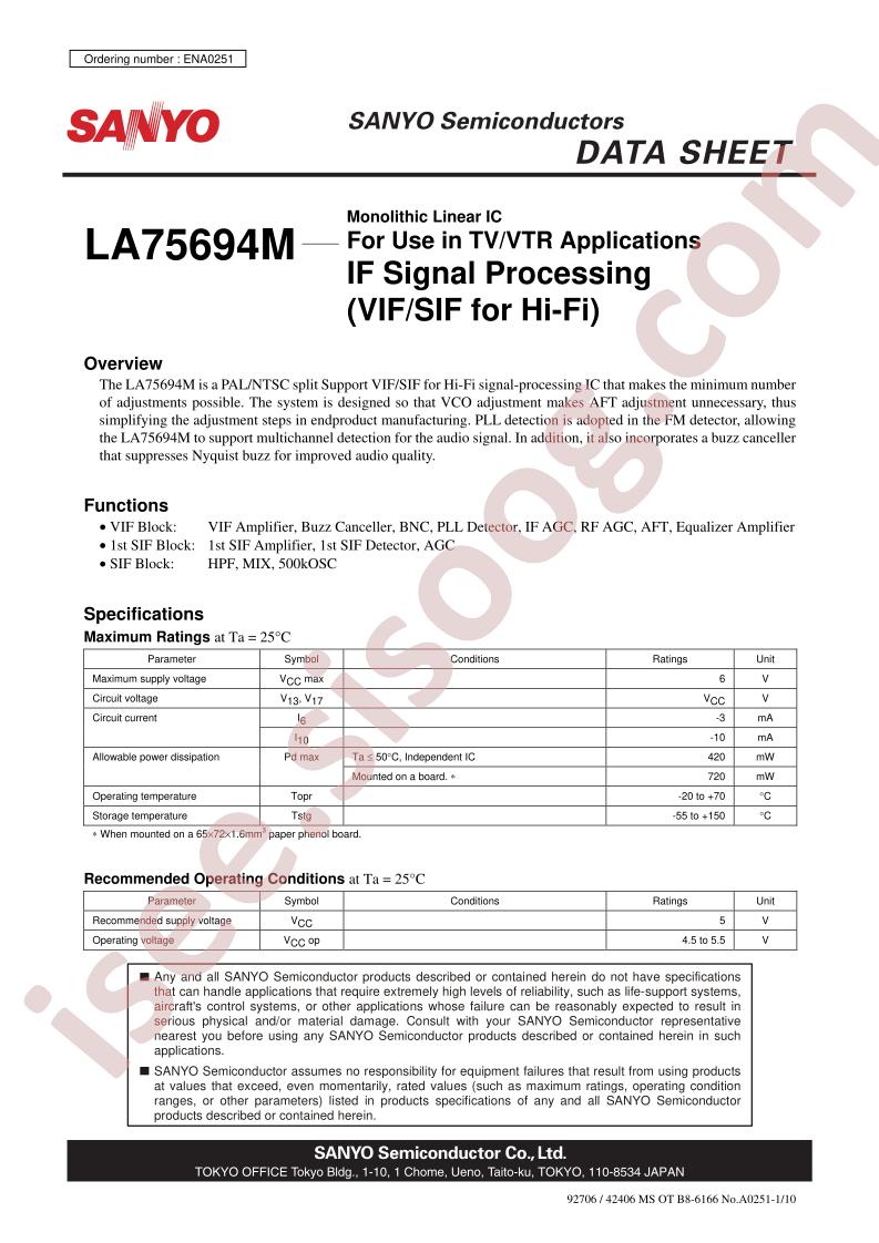 LA75694M