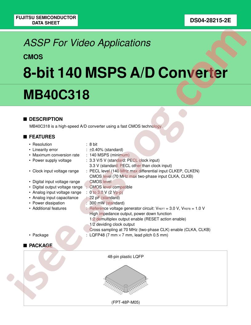 MB40C318PFV