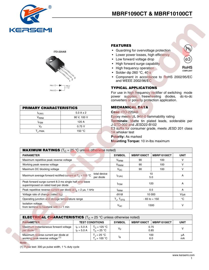 MBRF10100CT-45