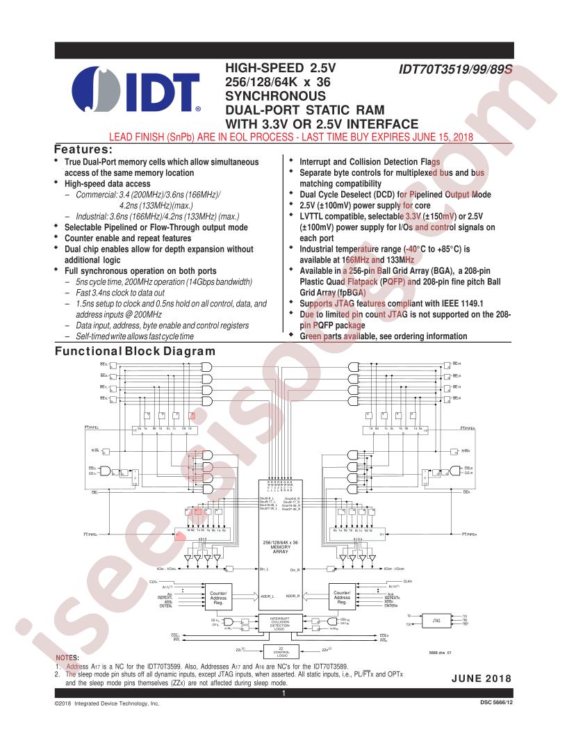 IDT70T3599S