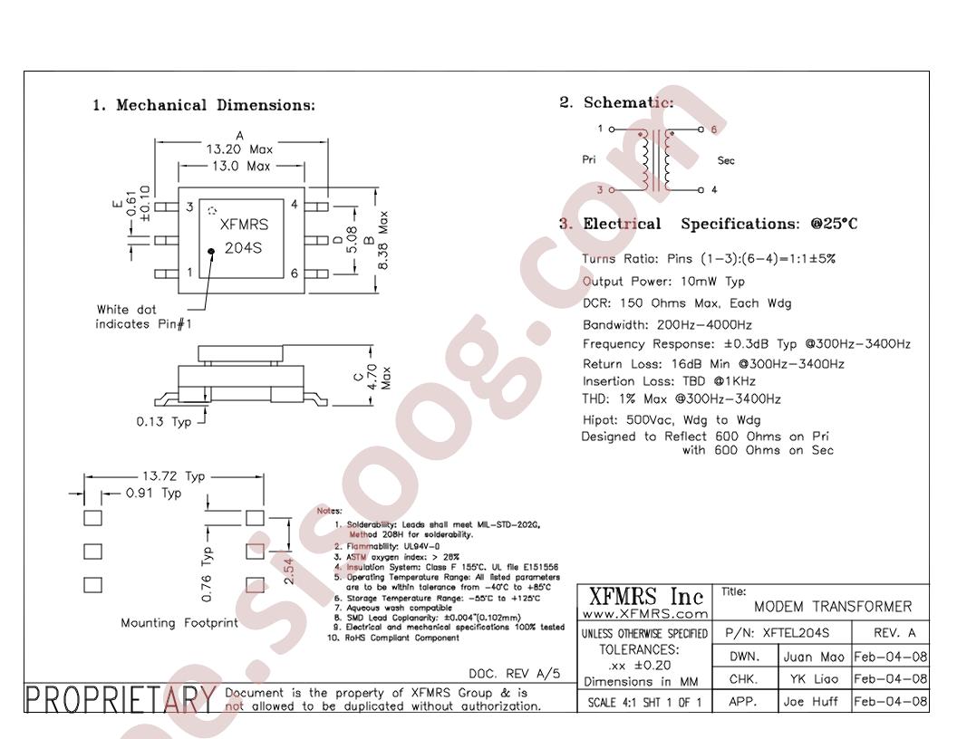 XFTEL204S