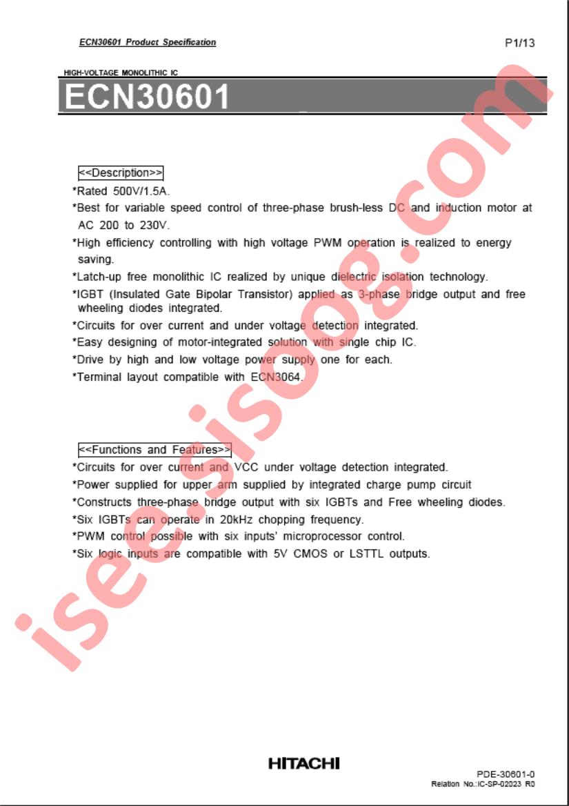 ECN30601