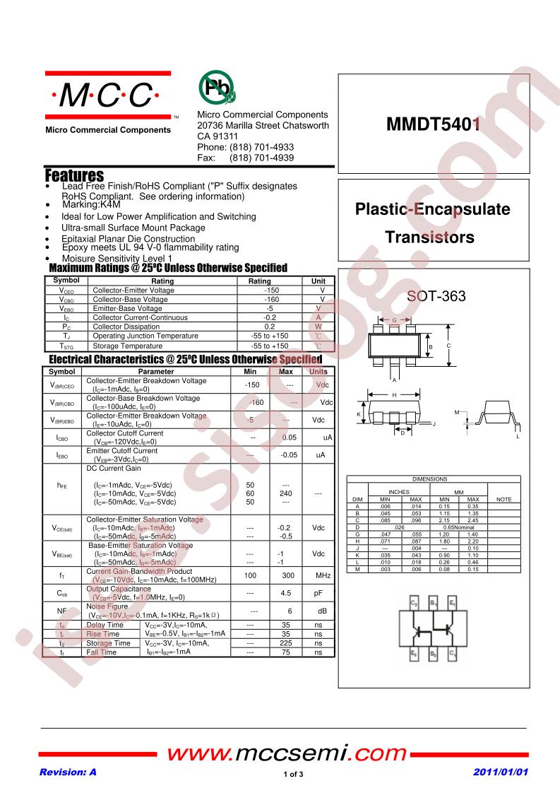 MMDT5401