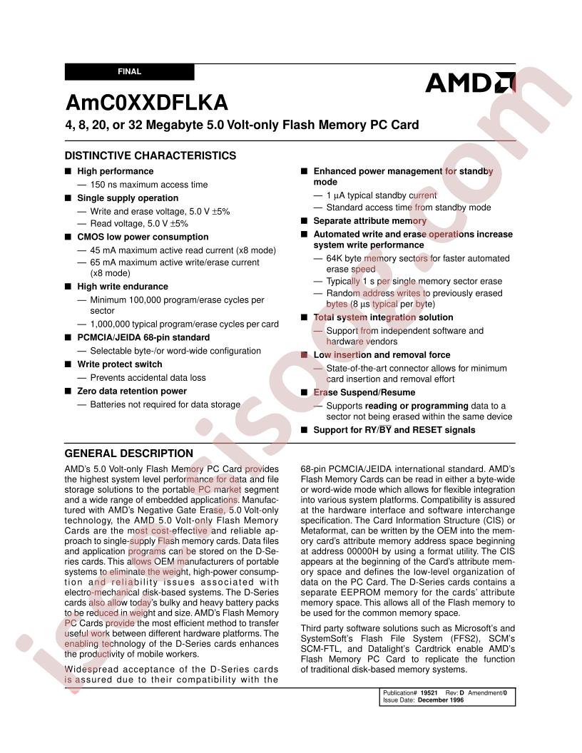 AMC008DFLKA