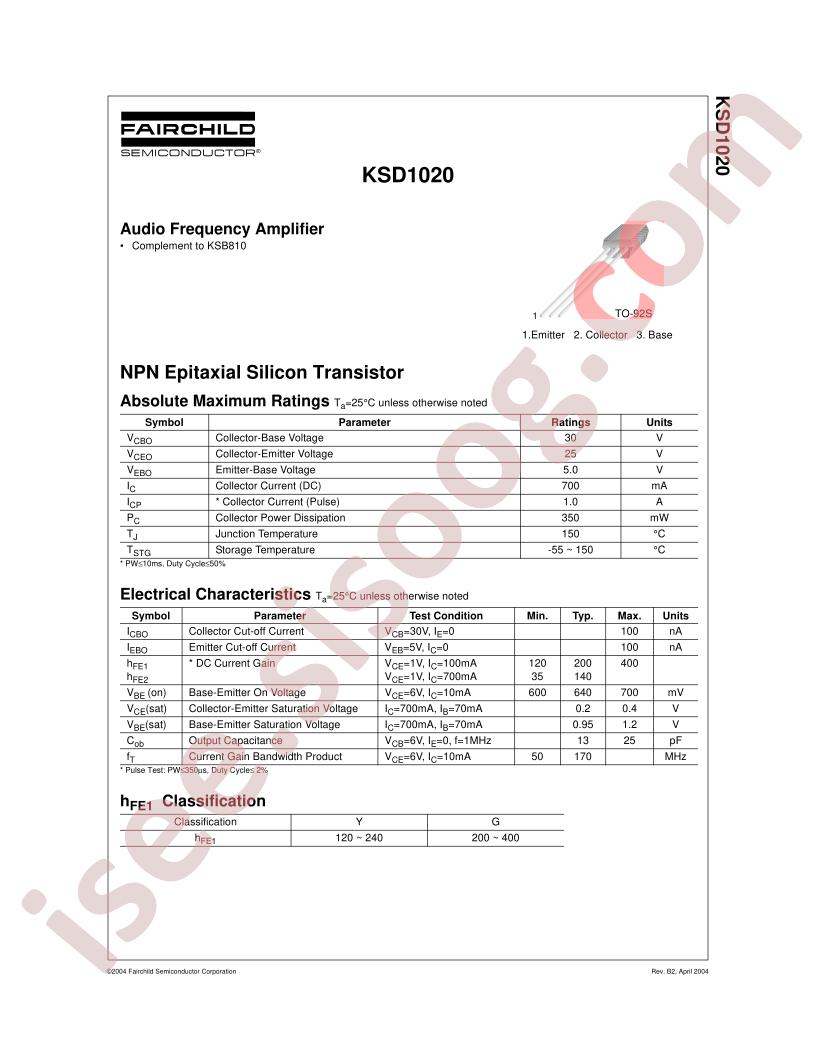 KSD1020