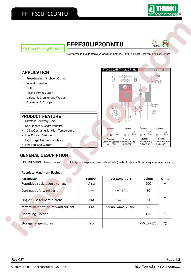 FFPF30UP20DNTU