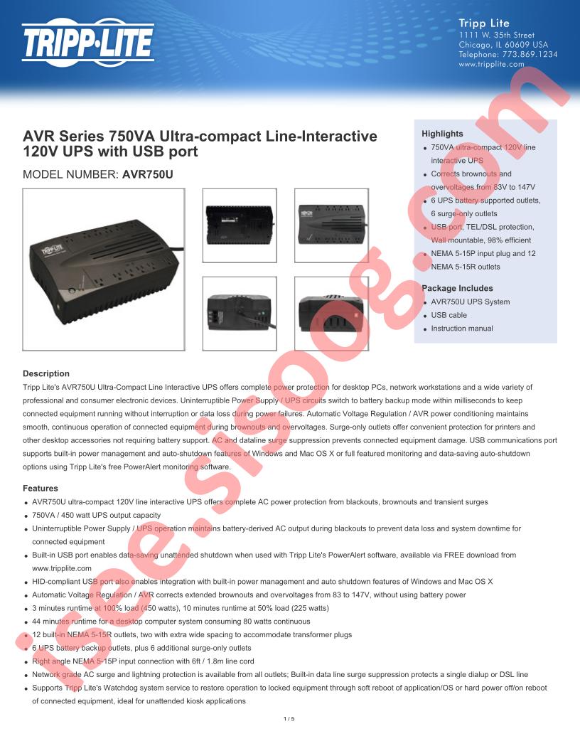 AVR750U