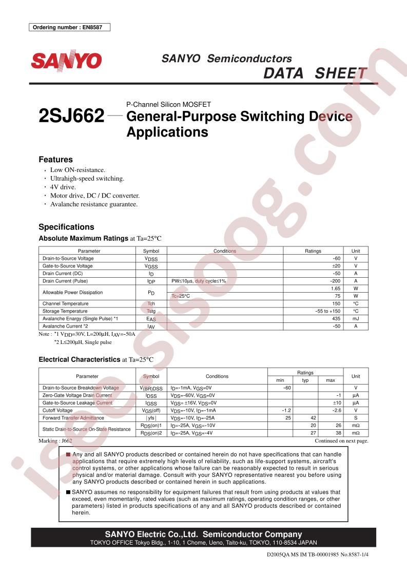 2SJ662