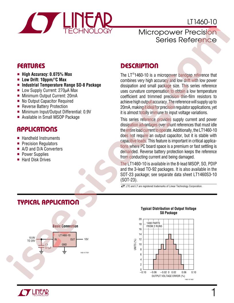 LT1460FCMS8-10