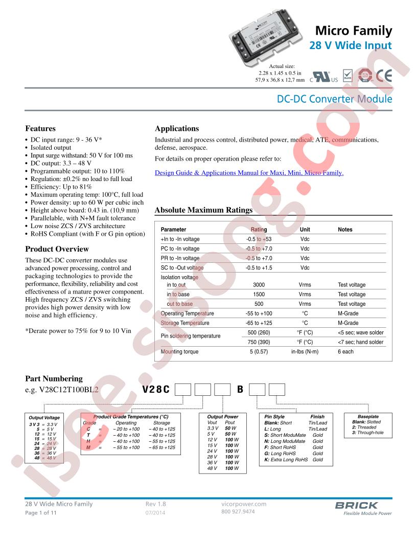 V28C28M100BL
