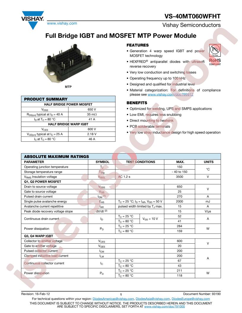 VS-40MT060WFHT
