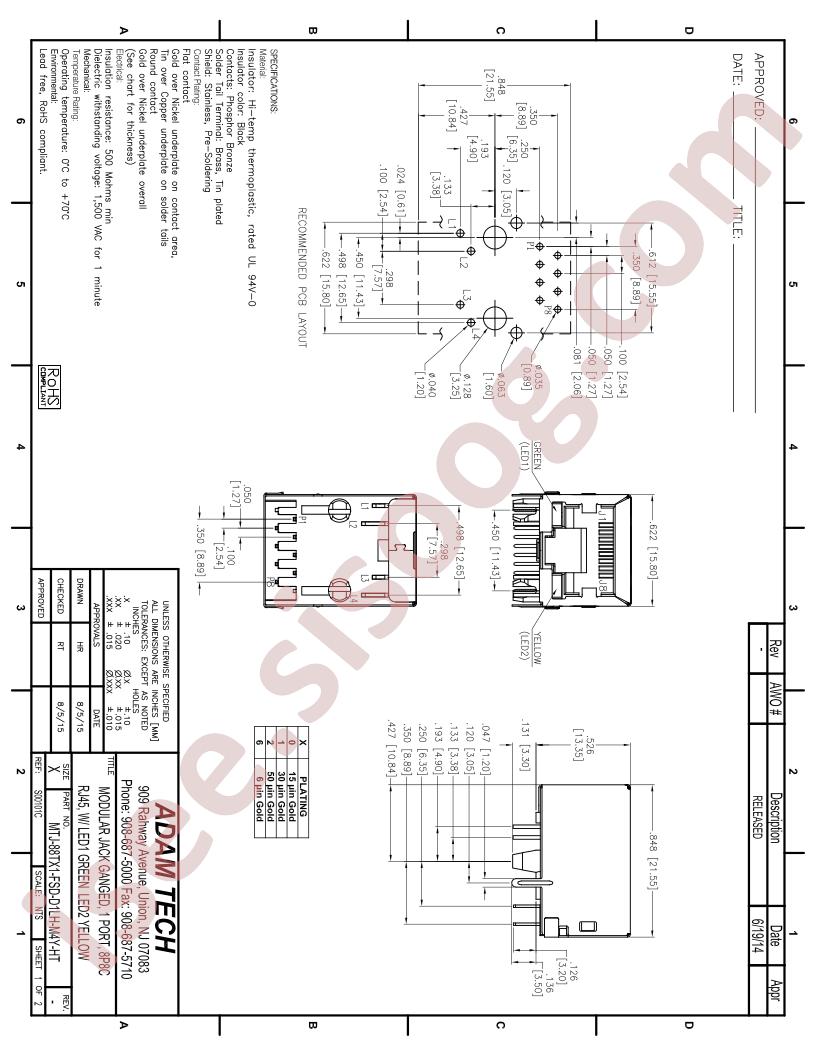 MTJ-88TX1-FSD-D1LH-M4Y