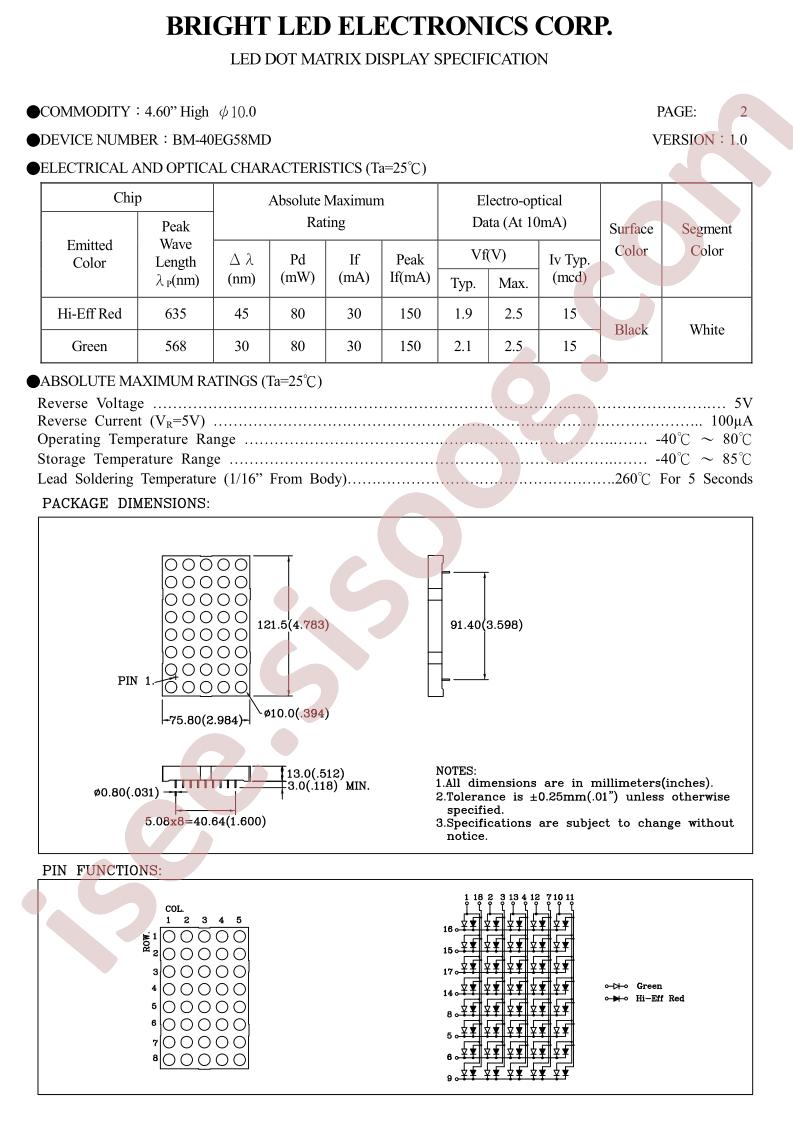 BM-40EG58MD