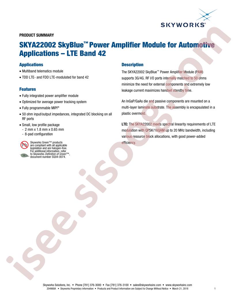 SKYA22002EK1