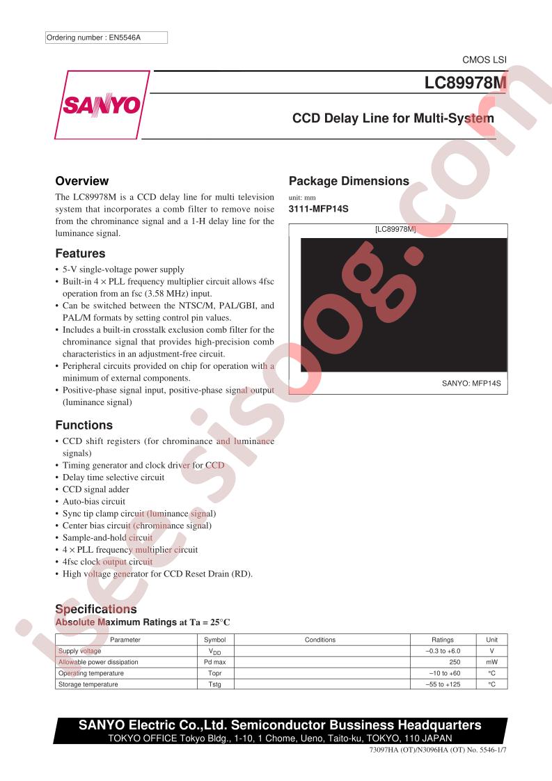 LC89978M