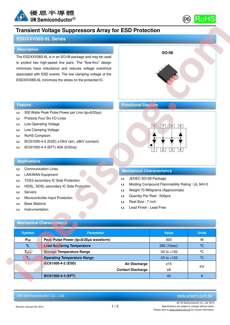 ESD24V08S-6L