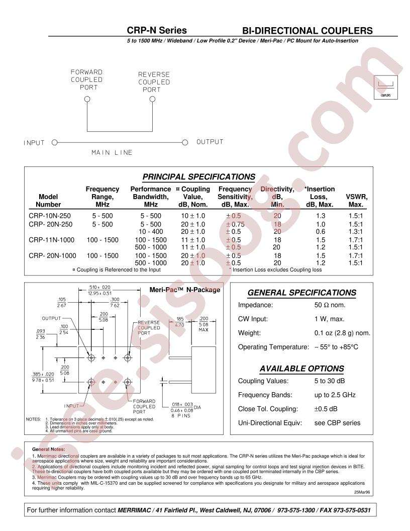 CRP-20N-250