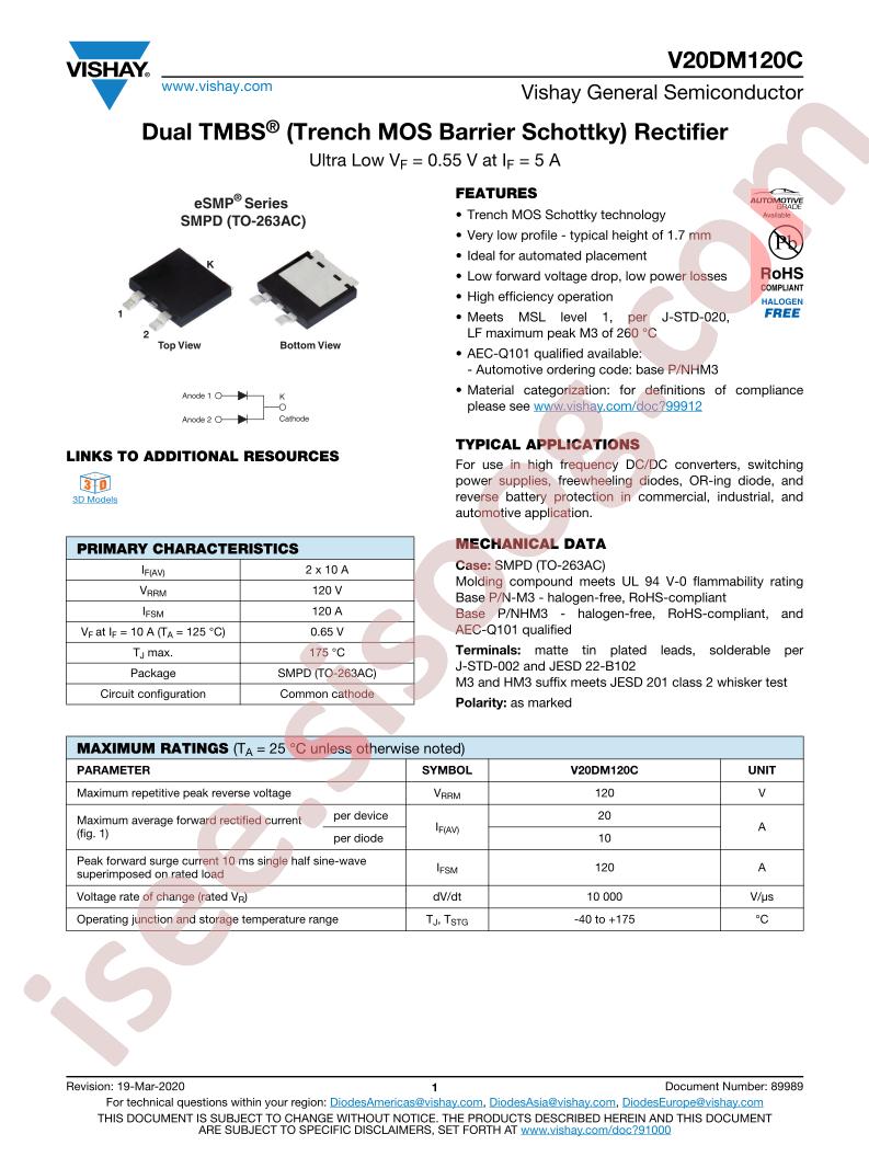 V20DM120C