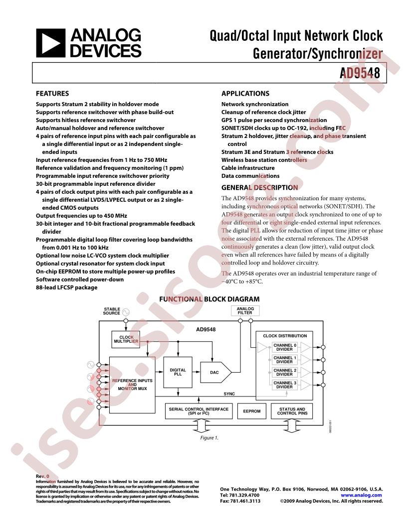 AD9548BCPZ