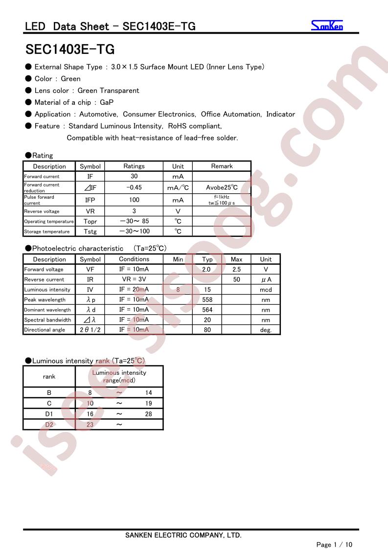 SEC1403E-TG