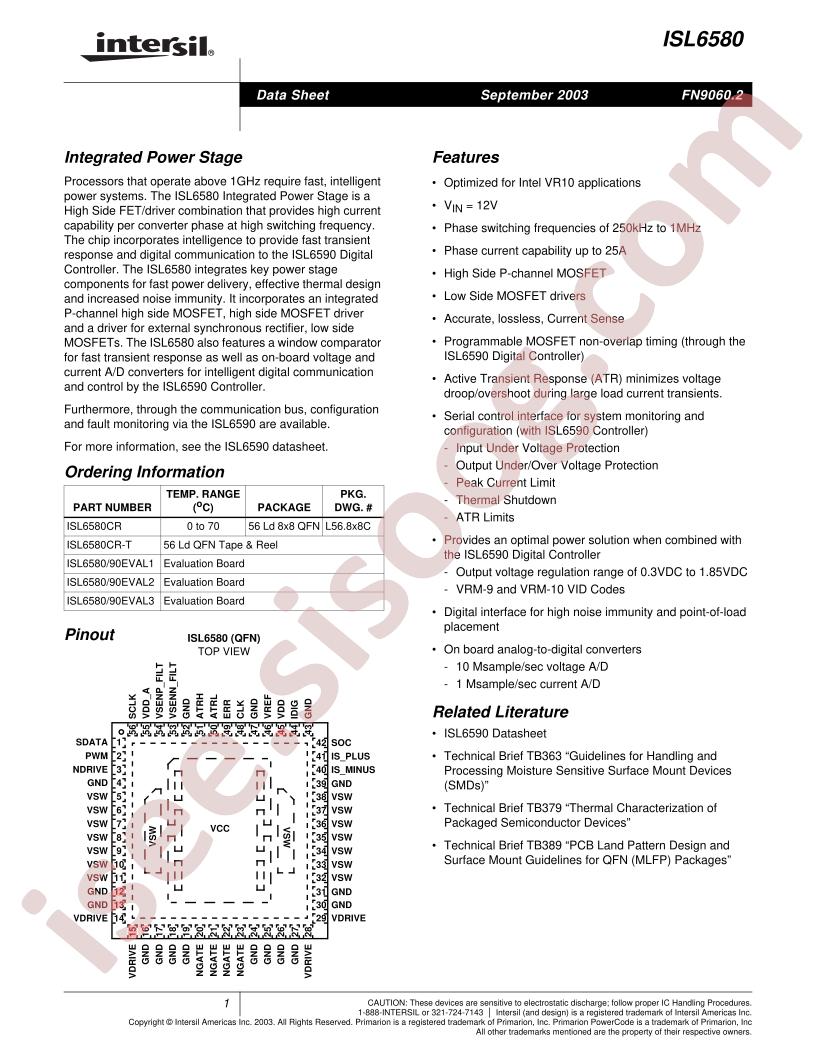 ISL658090EVAL1